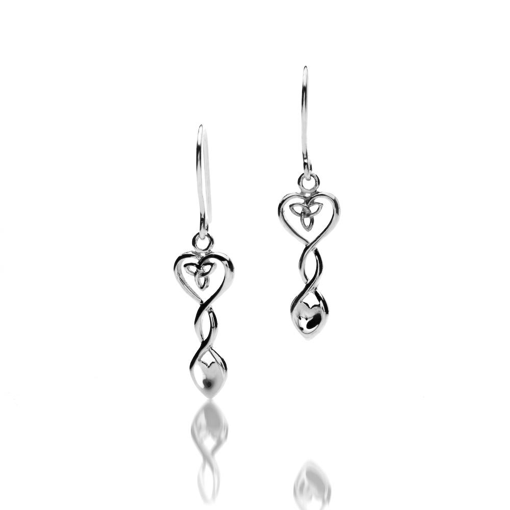 Welsh Lovespoon Earrings